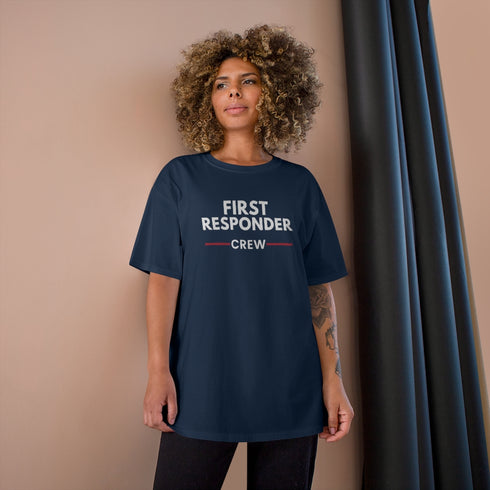 First Responder Crew Champion T-Shirt